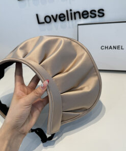 Alternative view of CHANELシャネル上質インポートウール×本牛革ダブルC暗紋 ベースボールキャップCHANEL-28