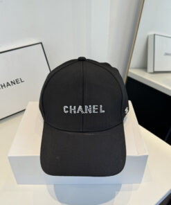CHANELシャネル上質インポートウール×本牛革ダブルC暗紋 ベースボールキャップCHANEL-20