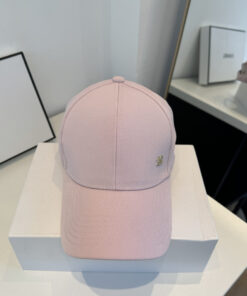 CHANELシャネル上質インポートウール×本牛革ダブルC暗紋 ベースボールキャップCHANEL-17