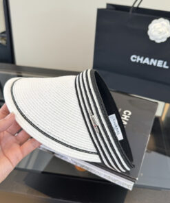 CHANELシャネル上質インポートウール×本牛革ダブルC暗紋 ベースボールキャップCHANEL-14
