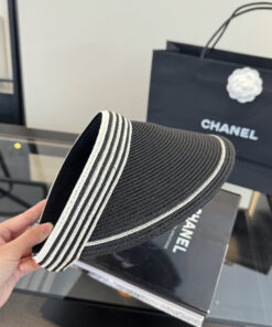CHANELシャネル上質インポートウール×本牛革ダブルC暗紋 ベースボールキャップCHANEL-13