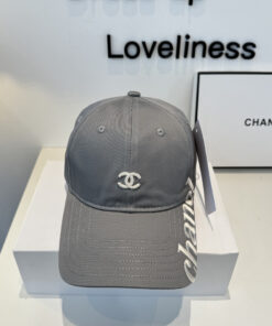 CHANELシャネル上質インポートウール×本牛革ダブルC暗紋 ベースボールキャップCHANEL-08