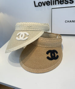 Alternative view of CHANELシャネル上質インポートウール×本牛革ダブルC暗紋 ベースボールキャップCHANEL-07