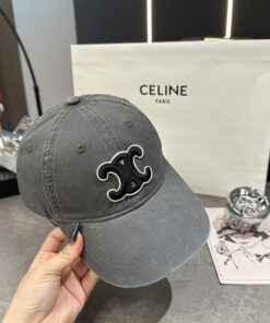 セリーヌCELINEフレンチ・ラグジュアリーな凱旋門刺繍キャップ (CELIN-L026-30)