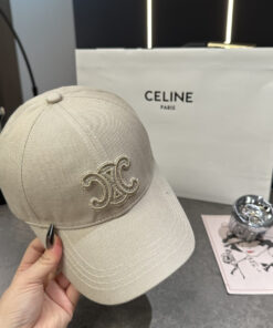 セリーヌCELINEフレンチ・ラグジュアリーな凱旋門刺繍キャップ (CELIN-L026-28)