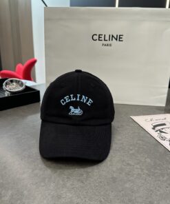 セリーヌCELINEフレンチ・ラグジュアリーな凱旋門刺繍キャップ (CELIN-L026-13)