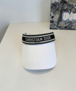 Alternative view of Christian Diorクリスチャンディオール キャンバス×本牛革ベースボールキャップ DIOR-0630