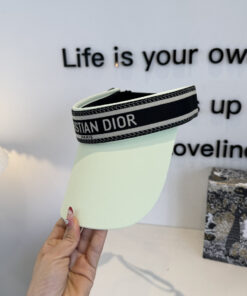 Christian Diorクリスチャンディオール キャンバス×本牛革ベースボールキャップ DIOR-0627