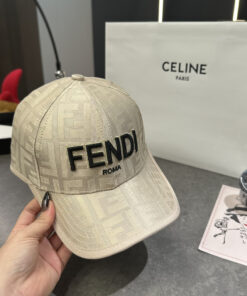 Alternative view of FENDIフェンディイタリアン・ラグジュアリー「ダブルF」モノグラムキャップFENDI-26025