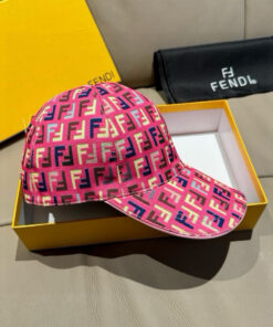 Alternative view of FENDIフェンディイタリアン・ラグジュアリー「ダブルF」モノグラムキャップFENDI-26022