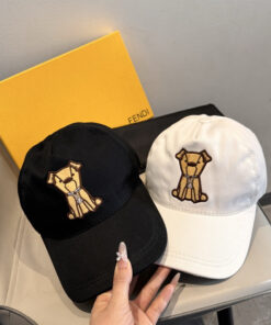 FENDIフェンディイタリアン・ラグジュアリー「ダブルF」モノグラムキャップFENDI-26016