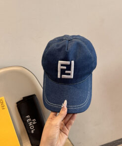 Alternative view of FENDIフェンディイタリアン・ラグジュアリー「ダブルF」モノグラムキャップFENDI-26013