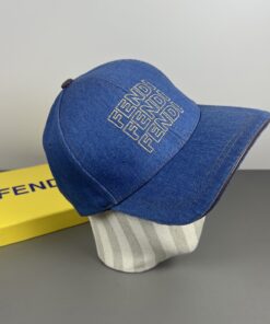 Alternative view of FENDIフェンディイタリアン・ラグジュアリー「ダブルF」モノグラムキャップFENDI-26010