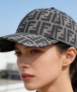 Alternative view of FENDIフェンディイタリアン・ラグジュアリー「ダブルF」モノグラムキャップFENDI-2609
