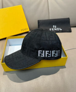 Alternative view of FENDIフェンディイタリアン・ラグジュアリー「ダブルF」モノグラムキャップFENDI-2606