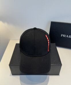 PRADAプラダ ストリートスタイルクラシック・キャップバケットハットPRADA26-38