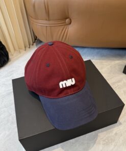 MiuMiuミュウミュウ サンバイザー ベースボールキャップ ワークキャップバケットハットダメージ加工キャップmiumiu649